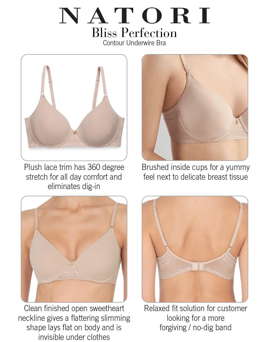 Natori Women's Bliss Perfection Seamless T-Shirt Bra - Image 4