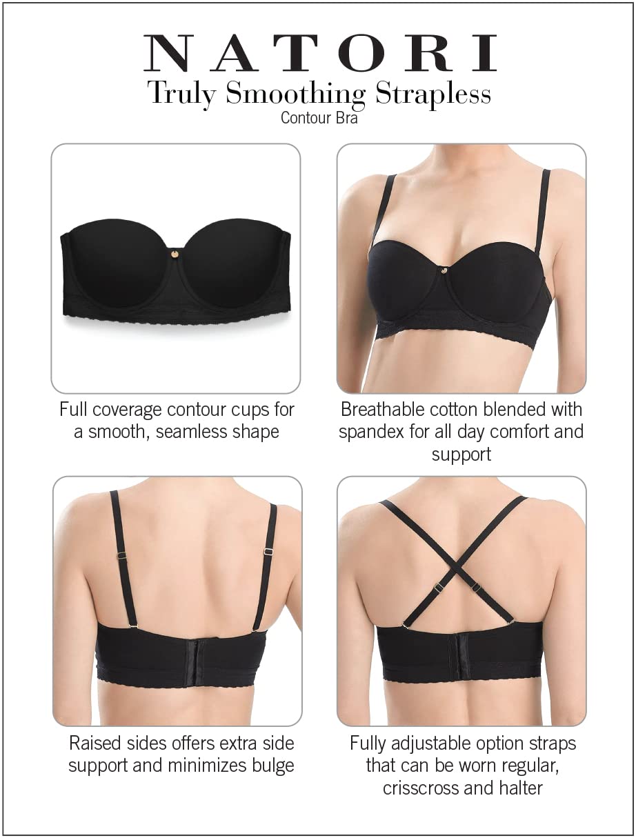 Natori Women's Truly Smooth Smoothing Strapless Contour - Image 6
